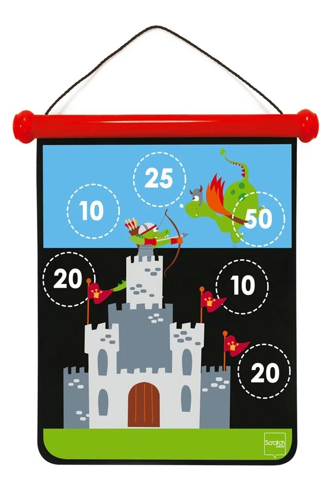 Scratch Magnetisch Dart Spel Ridders 3 Scratch Magnetisch Dart Spel Ridders - Afbeelding 3