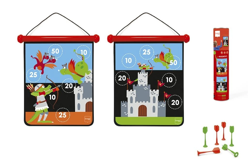 Scratch Magnetisch Dart Spel Ridders 4 Scratch Magnetisch Dart Spel Ridders - Afbeelding 4