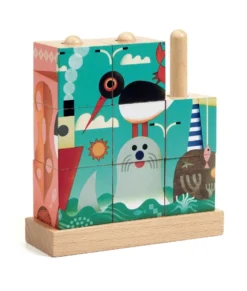 Djeco Blokpuzzel Puzz Up Sea Hout