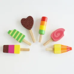 Le Toy Van IJs Lollies Set 6-delig -Speelgoed Winkel image 1039