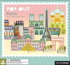Petit Collage Pop-Out 3D Parijs -Speelgoed Winkel image 1050