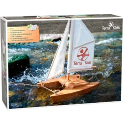 Haba Terra Kids - Catamaran-bouwpakket -Speelgoed Winkel image 1089