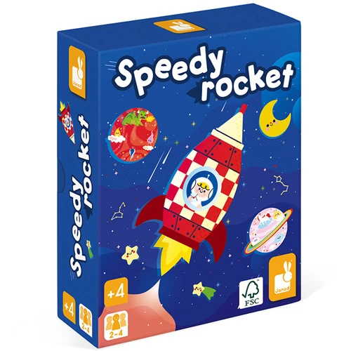 Janod Spel Speedy Rocket 1 Janod Spel Speedy Rocket