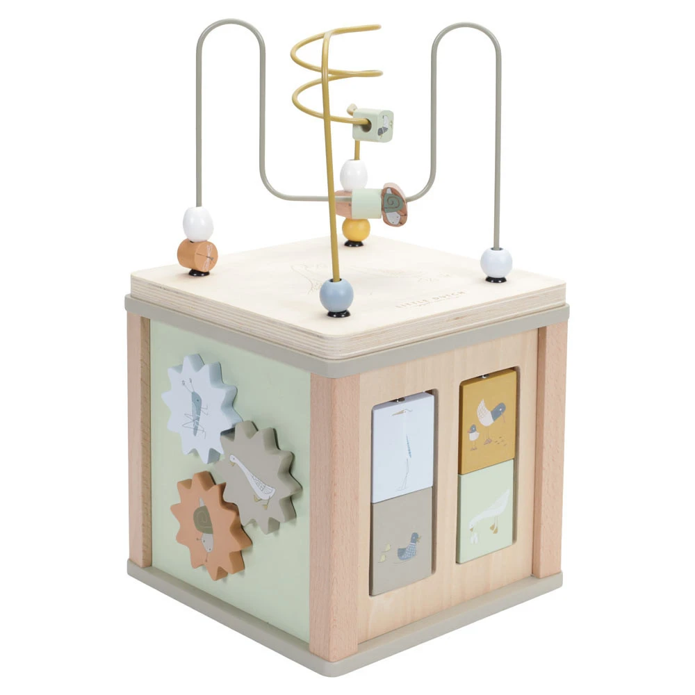 Little Dutch Activiteitenkubus Little Goose FSC 1 Little Dutch Activiteitenkubus Little Goose FSC