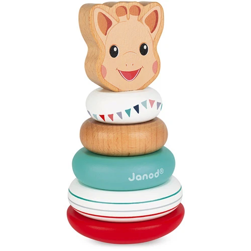 Janod Stapeltuimelaar Sophie De Giraf 1 Janod Stapeltuimelaar Sophie De Giraf