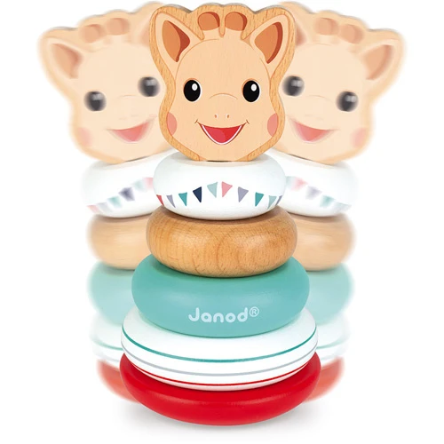 Janod Stapeltuimelaar Sophie De Giraf 2 Janod Stapeltuimelaar Sophie De Giraf - Afbeelding 2