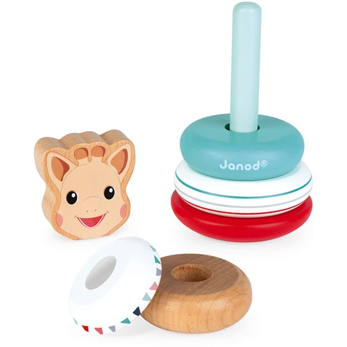 Janod Stapeltuimelaar Sophie De Giraf 3 Janod Stapeltuimelaar Sophie De Giraf - Afbeelding 3