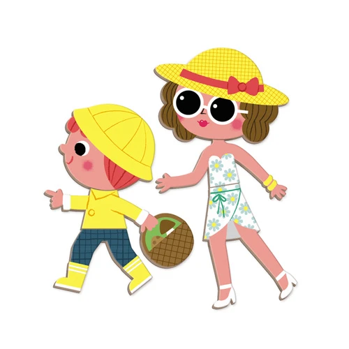 Janod Magneetboek 4 Seizoenen 4 Janod Magneetboek 4 Seizoenen - Afbeelding 4