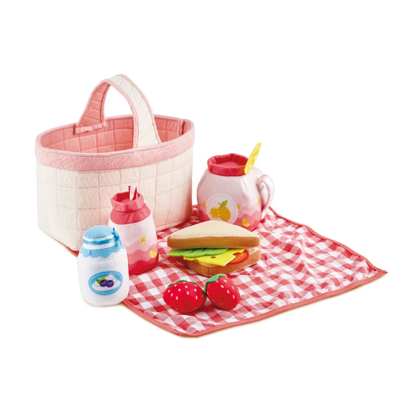 Hape Picknickset Toddler Picnic Basket 1 Hape Picknickset Toddler Picnic Basket