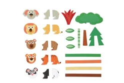 Scratch Magnetische Mix & Match Dierenwereld -Speelgoed Winkel image 1355