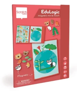 Scratch Magnetische Mix & Match Dierenwereld -Speelgoed Winkel image 1357