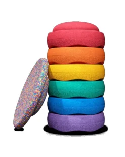 Stapelstein Classic Rainbow Bundle 6+1 Board Confetti