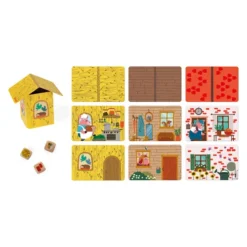 Janod Spel Drie Biggetjes -Speelgoed Winkel image 1412