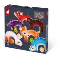 Janod Croquet Bosdieren Hout -Speelgoed Winkel image 1439