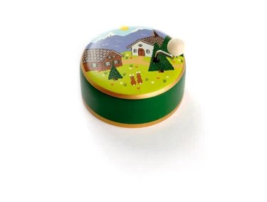 Weizenkorn Muziekdoos Boerderij Zomer Hout 2 Weizenkorn Muziekdoos Boerderij Zomer Hout - Afbeelding 2
