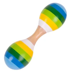 Bigjigs Twin Maracas Blauw