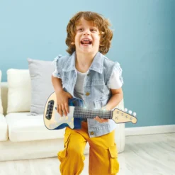 Hape Learn With Lights Ukulele Blue -Speelgoed Winkel image 1671