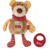 Sigikid Knuffel Beer Muziekknuffel Red Stars