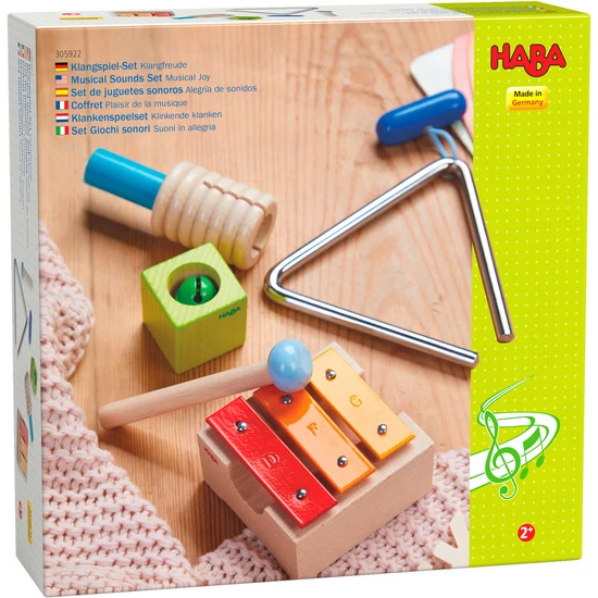Haba Muziekinstrumenten - Klankenspeelset Klinkende Klanken 2 Haba Muziekinstrumenten - Klankenspeelset Klinkende Klanken - Afbeelding 2