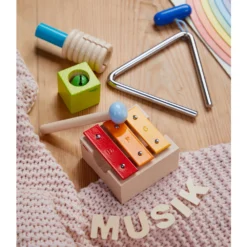 Haba Muziekinstrumenten - Klankenspeelset Klinkende Klanken 7 Haba Muziekinstrumenten - Klankenspeelset Klinkende Klanken -Speelgoed Winkel image 1761