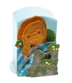 Weizenkorn Muziekdoos 3D Beer Met Vis Hout