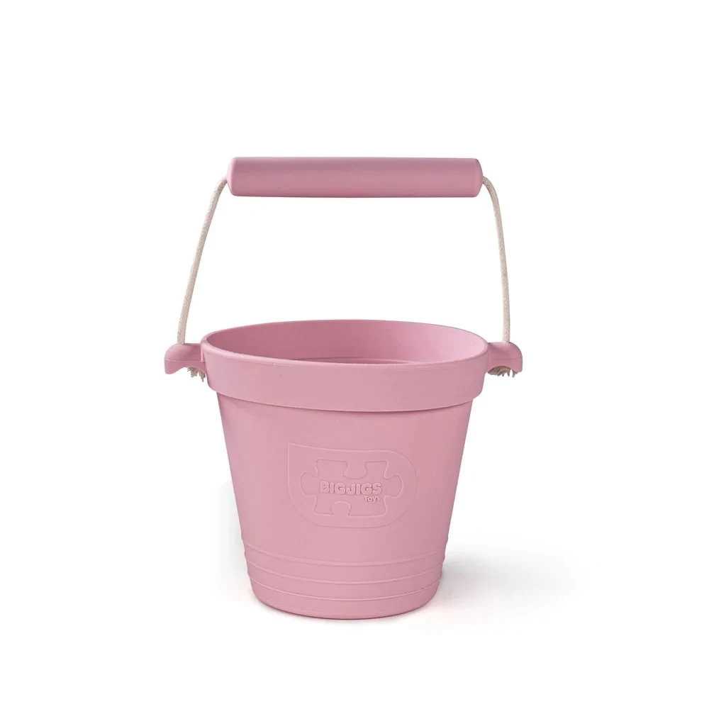 Bigjigs Blush Pink Activity Bucket 1 Bigjigs Blush Pink Activity Bucket