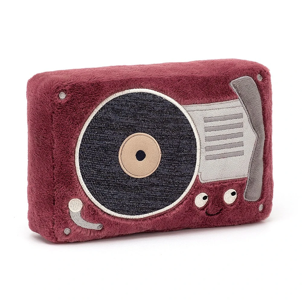 Jellycat Knuffel Platenspeler Wiggedy Record Player 1 Jellycat Knuffel Platenspeler Wiggedy Record Player
