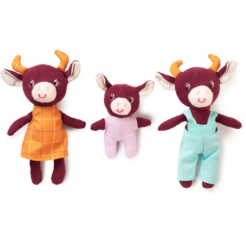 Lilliputiens Speelset Minipersonages Het Gezin Van Rosalie De Koe 5 Lilliputiens Speelset Minipersonages Het Gezin Van Rosalie De Koe - Afbeelding 5