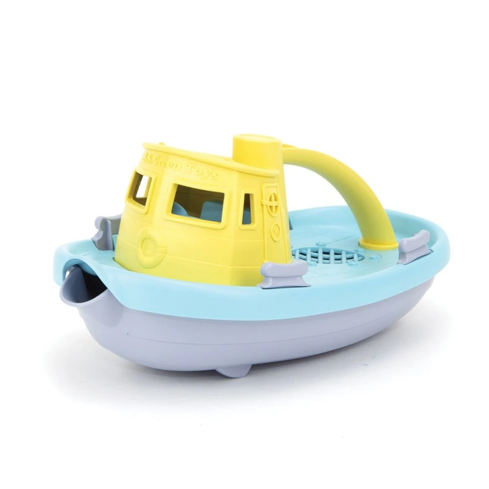 Green Toys Sleepboot Licht Geel 1 Green Toys Sleepboot Licht Geel