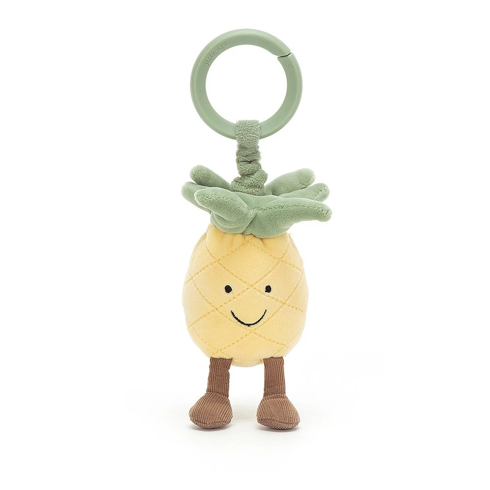 Jellycat Knuffel Bibberknuffel Ananas Amuseable Pineapple Jitter 1 Jellycat Knuffel Bibberknuffel Ananas Amuseable Pineapple Jitter