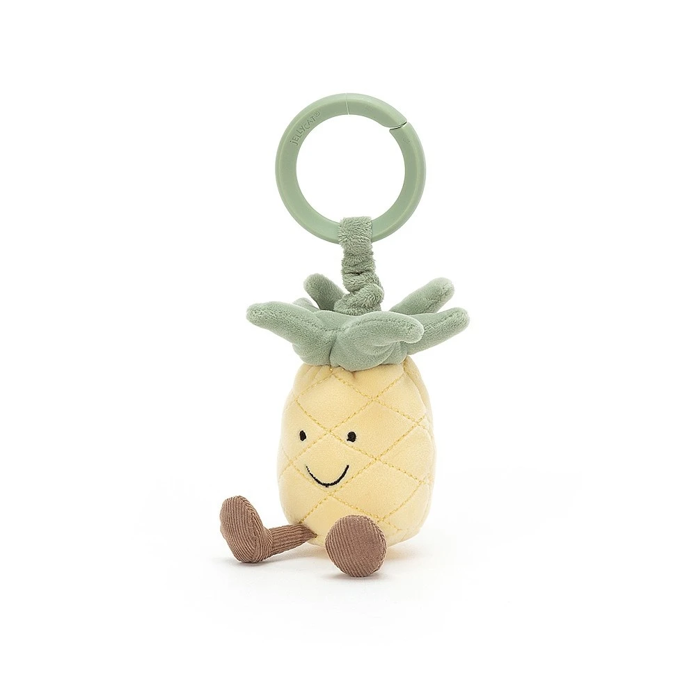 Jellycat Knuffel Bibberknuffel Ananas Amuseable Pineapple Jitter 3 Jellycat Knuffel Bibberknuffel Ananas Amuseable Pineapple Jitter - Afbeelding 3