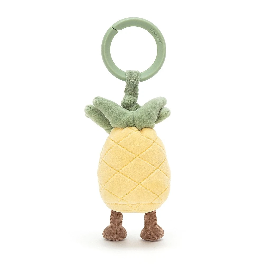 Jellycat Knuffel Bibberknuffel Ananas Amuseable Pineapple Jitter 5 Jellycat Knuffel Bibberknuffel Ananas Amuseable Pineapple Jitter - Afbeelding 5