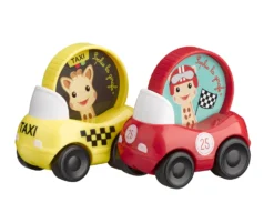 Sophie De Giraf Set Van Twee Autootjes