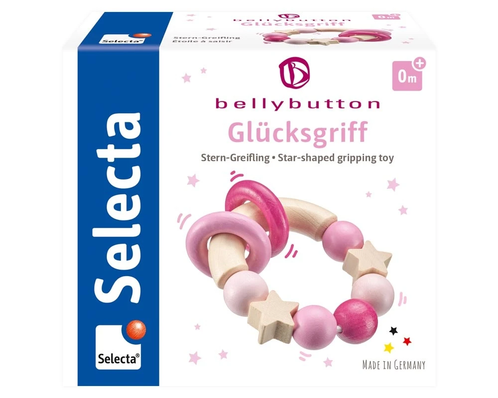 Selecta Rammelaar Magic Touch Roze 3 Selecta Rammelaar Magic Touch Roze - Afbeelding 3