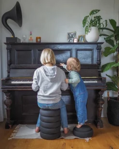 Stapelstein Zwart 6 -Speelgoed Winkel image 215