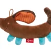 Sigikid Grijpfiguur Squeaker Hond Red Stars
