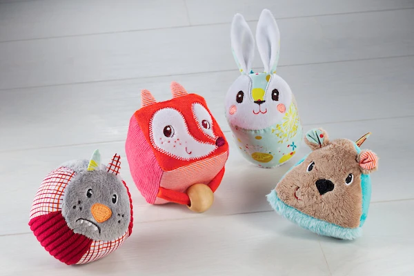 Lilliputiens Knuffelspeelgoed Bosdieren Set 4-delig 3 Lilliputiens Knuffelspeelgoed Bosdieren Set 4-delig - Afbeelding 3