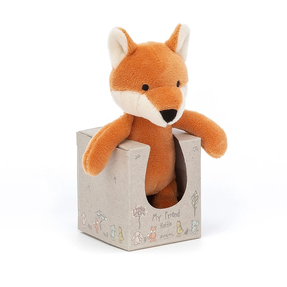 Jellycat Knuffel Vos My Friend Fox Rattle 1 Jellycat Knuffel Vos My Friend Fox Rattle