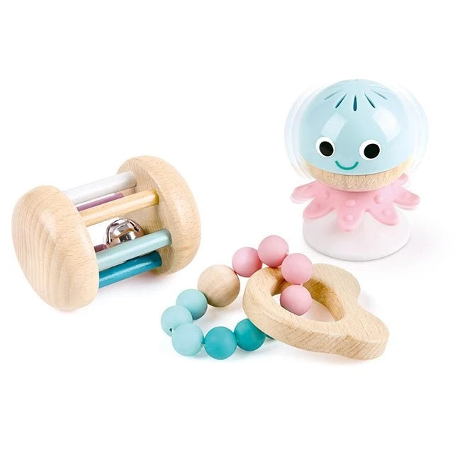 Hape Cadeauset Baby Rammelaar 3 Hape Cadeauset Baby Rammelaar - Afbeelding 3