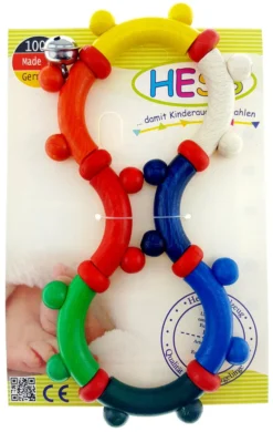 Hess Grijpfiguur Rammelaar Acht Gekleurd -Speelgoed Winkel image 2403