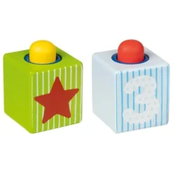 GOKI Vrachtwagen Met Toeter Rood Of Blauw -Speelgoed Winkel image 2468