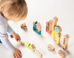 Lilliputiens Blokken Jungle Houten Stapelblokken -Speelgoed Winkel image 2479