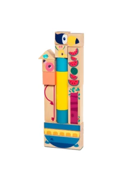 Lilliputiens Blokken Jungle Houten Stapelblokken -Speelgoed Winkel image 2480