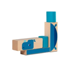 Lilliputiens Blokken Jungle Houten Stapelblokken -Speelgoed Winkel image 2483