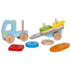GOKI Vrachtwagen Met Lading Hout -Speelgoed Winkel image 2499