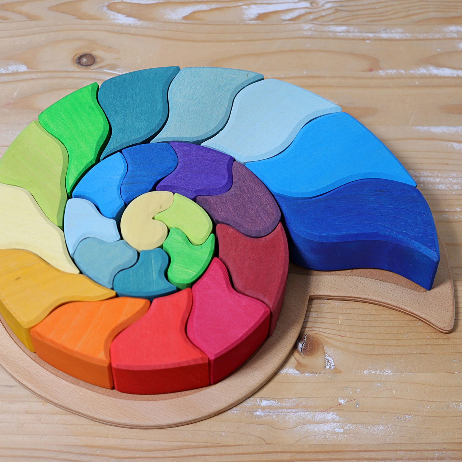 Grimm's Houten Puzzel Slak 43660 5 Grimm's Houten Puzzel Slak 43660 - Afbeelding 5