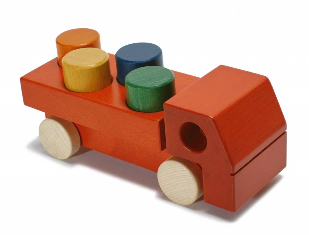 Weizenkorn Auto Vrachtwagen Hout 2 Weizenkorn Auto Vrachtwagen Hout - Afbeelding 2