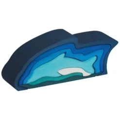 Glückskäfer Dolfijn 9-delig Hout -Speelgoed Winkel image 2591