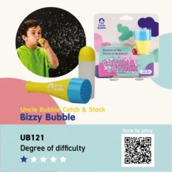 Uncle Bubble Bellenblaas Catch & Stack Bizzy Bubble Set 9 Uncle Bubble Bellenblaas Catch & Stack Bizzy Bubble Set -Speelgoed Winkel image 260