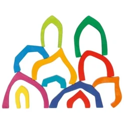 GOKI Bouwstenen Vier Seizoenen Hout -Speelgoed Winkel image 2606